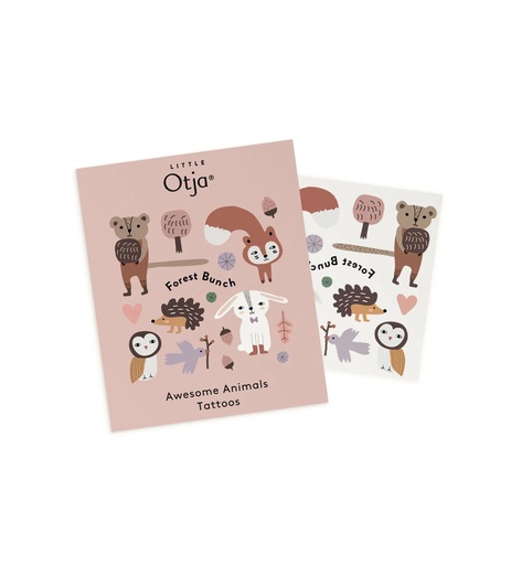 [TT1001] Little Otja - Tattoos Forest Bunch Wald