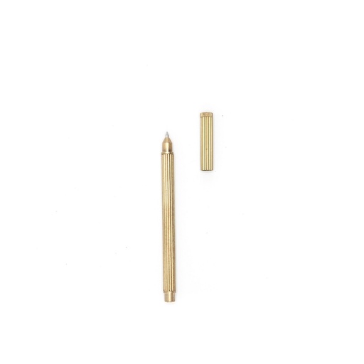 [5463] Brut Homeware - Kugelschreiber Brass Pen