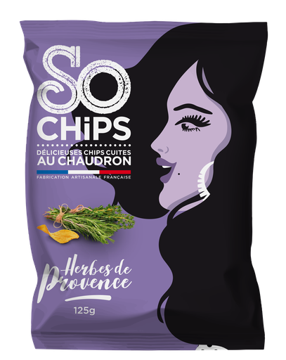 [SC13] So Chips  - Kräuter-de-Provence-Chips, 125 g, herbes de Provence