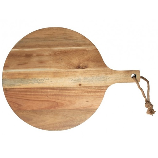 [02130420] Gusta - Holzbrett groß mit Griff Akazia