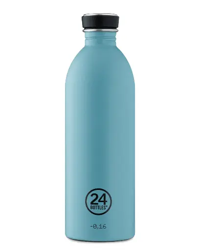 [565] 24 Bottles - Urban Bottle 1 lt Powder Blue