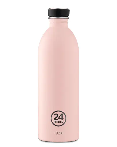 [578] 24 Bottles - Urban Bottle 1 lt Stone Dusty Pink