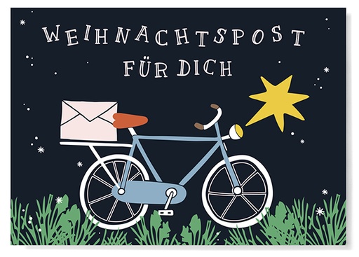 [FTX007] Nobis Design - Postkarte - familytree - Weihnachtspost