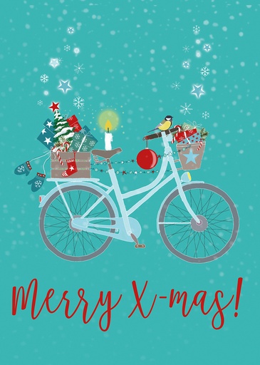 [mix212] Nobis Design - Postkarte - m-illu - Fahrrad