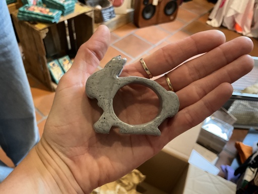 Serviettenring Beton Osterhase