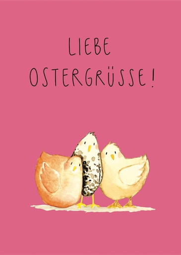 [Ndtg222] Nobis Design - Postkarte - Tabea Güttner - Hühner 