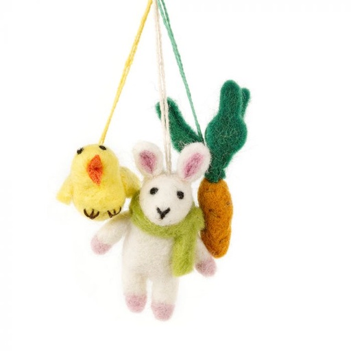 [FYETRIO] Felt so good - Handgefertigter Filz Trio Hanging Decoration