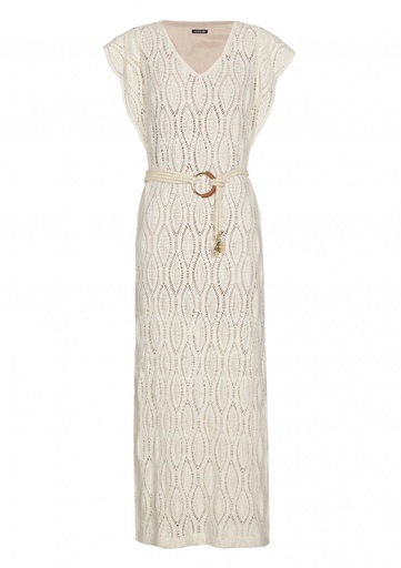 Caroline Biss - STRAIGHT FITTING CROCHET MIDI DRESS - 1140-34