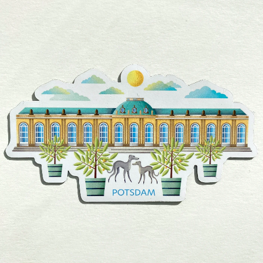 [LCS-M-S] Luckycatstudio - Magnet Sanssouci, Potsdam