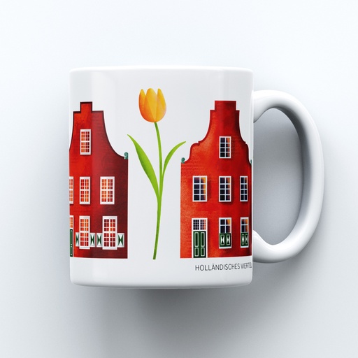 [LCS-TK-HV] Luckycatstudio - Tasse Keramik Holländisches Viertel