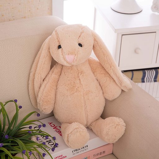 [AC12406-M] Annie & Charles - Plüschtier Hase beige M