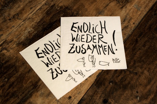 [SV403] Edition Gute Geister - Servietten - Endlich wieder zusammen