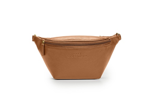 [9231] KIM Gürteltasche | karamall | gold | Weite 100-165 | genarbt 