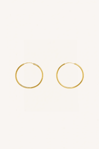 [24126308-750] By Bar - PD Round Earring M - gold