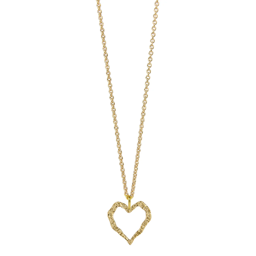 [42530] Jeberg Jewellery - Petite Heart Me Necklace Gold