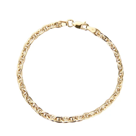 [4528-17-gold] Jeberg Jewellery - NAOMI Bracelet 17 cm gold (35,00€)