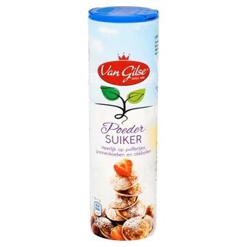 [VANGILSE-POEDERSUIKER] Van Gilse - Puderzucker Poedersuiker mit Streuer 250g