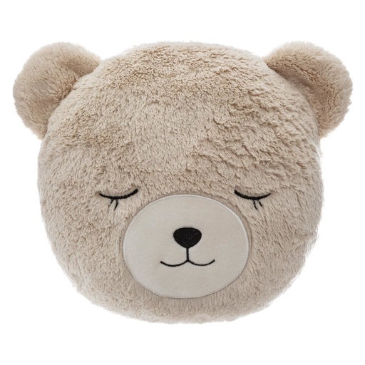 [158725C] Atmosphera for kids - Kuschelkissen Bär beige