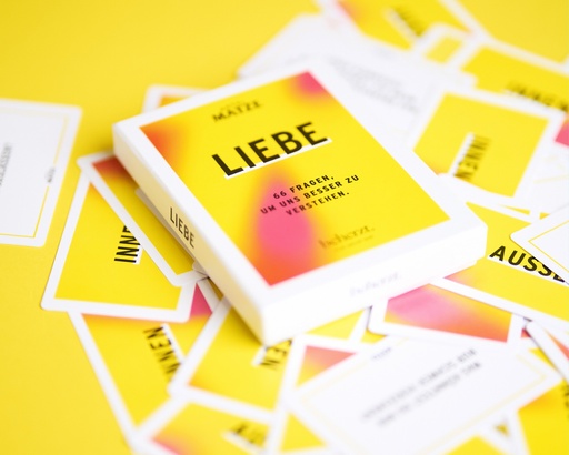 Beherzt x Hotel Matze - LIEBE - Kommunikationsspiel / Kartenspiel