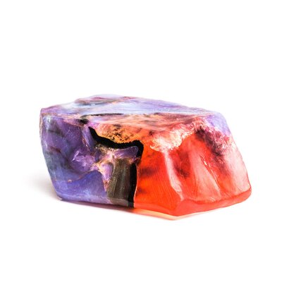 [SR-Fire.Opal] Soap Rocks - Fire Opal / Peach Melon Gardenia - Feueropal