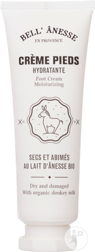 [CAN07] Bell' Anesse - Fußcreme - Crème Pieds hydrante au lait d‘anesse bio - Eselsmilch - 120ml 