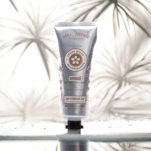 [CMA03] Bell' Anesse - Handcreme - Creme Mains Monoï au Lait d'ânesse Bio - Eselsmilch - 75ml 