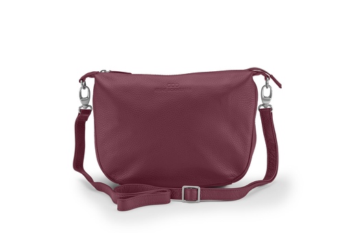 [8643] MAXI IDA | pflaume | silber | genarbt
