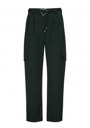 Caroline Biss - COMFORTABLE CARGO PANTS, NORMAL WAIST, GREEN