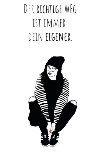 [1716-Mag] Ulrike Wathling - Magnet - Der richtige Weg ist immer dein eigener
