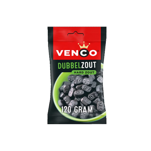 [28236560] Venco - Dubbelzout Drop - Doppelsalz Lakritz 120g