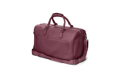 [5743] packbar | pflaume | silber | genarbt
