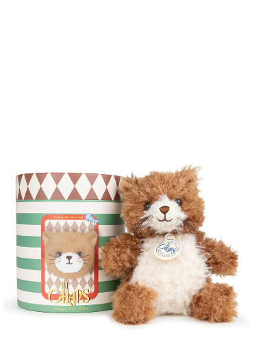 [32.179.009] Bon ton toys - B.T. Chaps - RUTHIE the mini cat | in Geschenkbox | braun weiß 12 cm