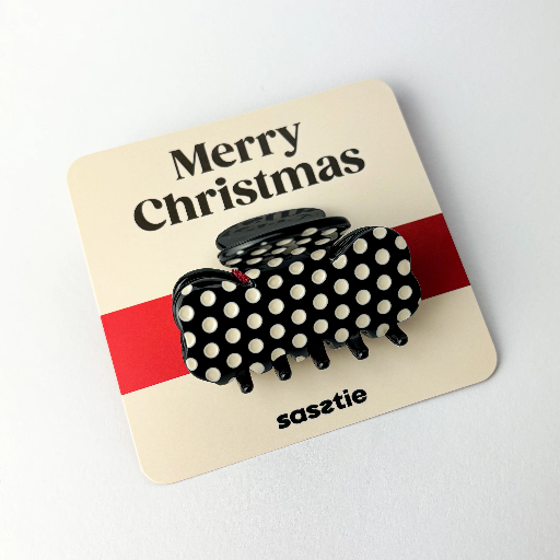 [Z-B-01] Sasstie - Haarspange - Christmas Muse Minnie