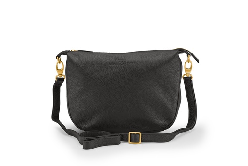 [8501] MAXI IDA | schwarz | gold | genarbt