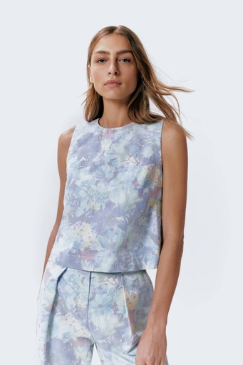 Julia June - Top LILA - 1002 multi color