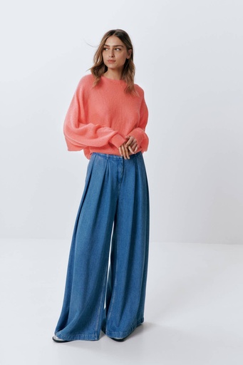 [125-PALAIS-203-0350.350.TU] Julia June - Pullover PALAIS - 350 fuchsia