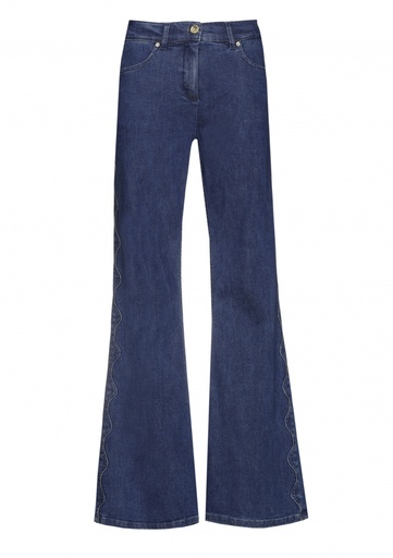 Caroline Biss - COMFORTABLE BOOTCUT JEANS, SIDE LEG DETAIL, NORMAL WAIST