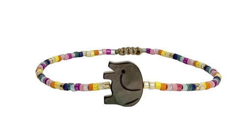 [BLELEPHANTKIDSSS25] LeJu - BLELEPHANTKIDSSS25 - BRACELET, GLASS BEADS