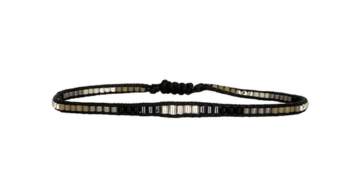 [BLSILVERMEN12SS25] LeJu - BLSILVERMEN12SS25 - BRACELET, GLASS BEADS