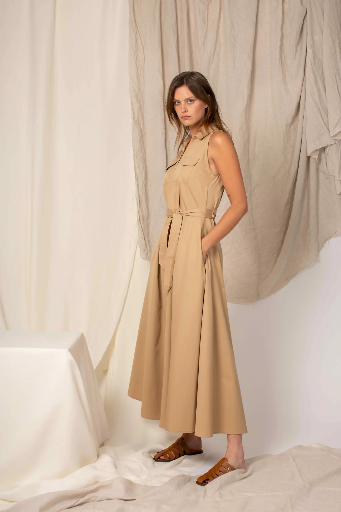Scapa - Dress FIBLI - Camel