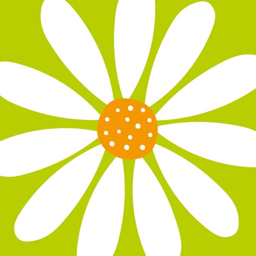 [133003072] PPD - Happy Flower green Servietten 33x33