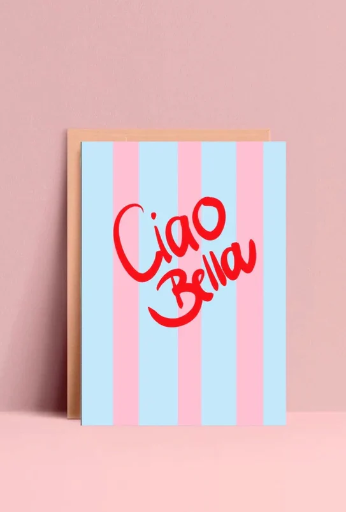 Hej Ibiza - Postkarte - Ciao bella