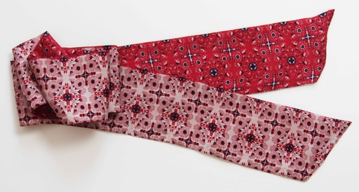 [3701692300542] Les Belles Vagabondes - Seidenschal Bandeau Casablanca Rose Pink