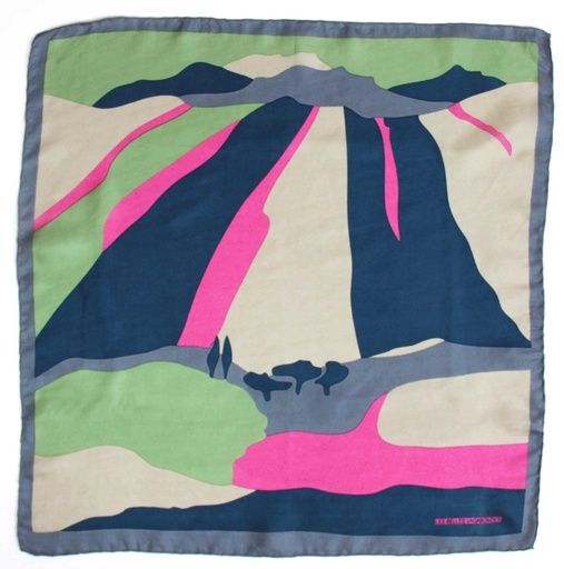 [3701692300870] Les Belles Vagabondes - Seidentuch Mini Vivaro Fuchsia