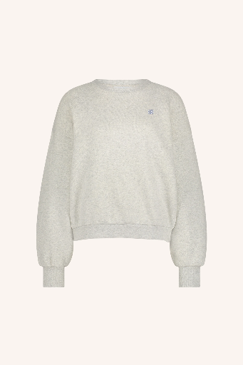 By Bar - Bibi Love Sweater - 815 light grey melee