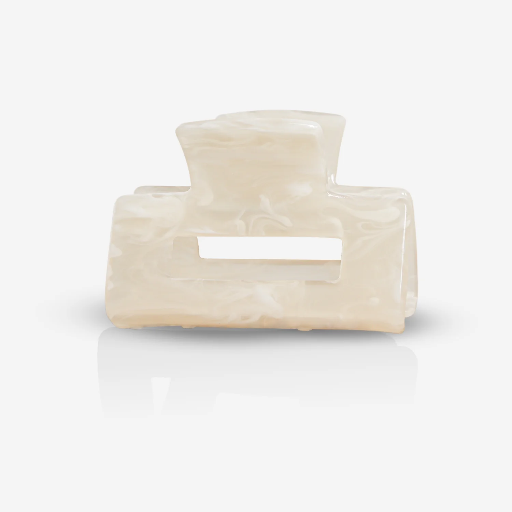 [B-01] Sasstie - Haarspange - Quad White Sand