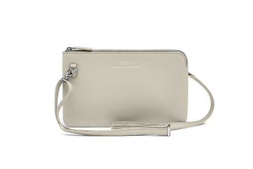 [22592] MAXI FENJA | porzellan | silber | genarbt