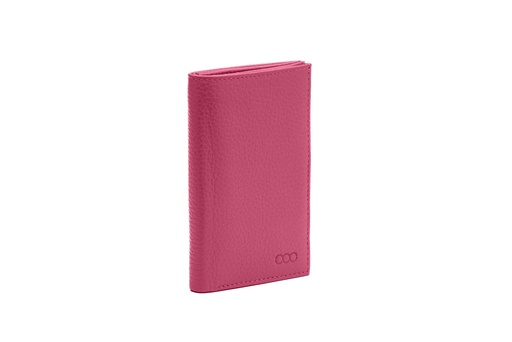 [21110] LOU | pink | silber | genarbt