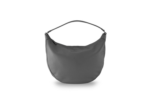 [1719] EBBA | dunkelgrau | silber | genarbt