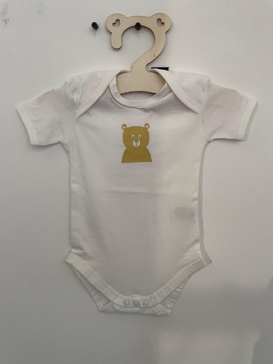 [MOE-BAER-3-6] Moe - Babybody Bär - 3-6 Monate